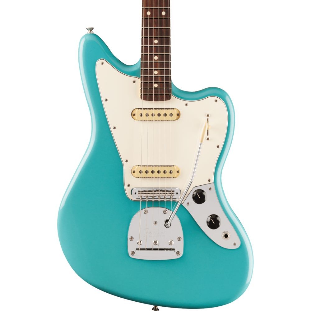 Used Fender Player II Jaguar Rosewood – Aquatone Blue