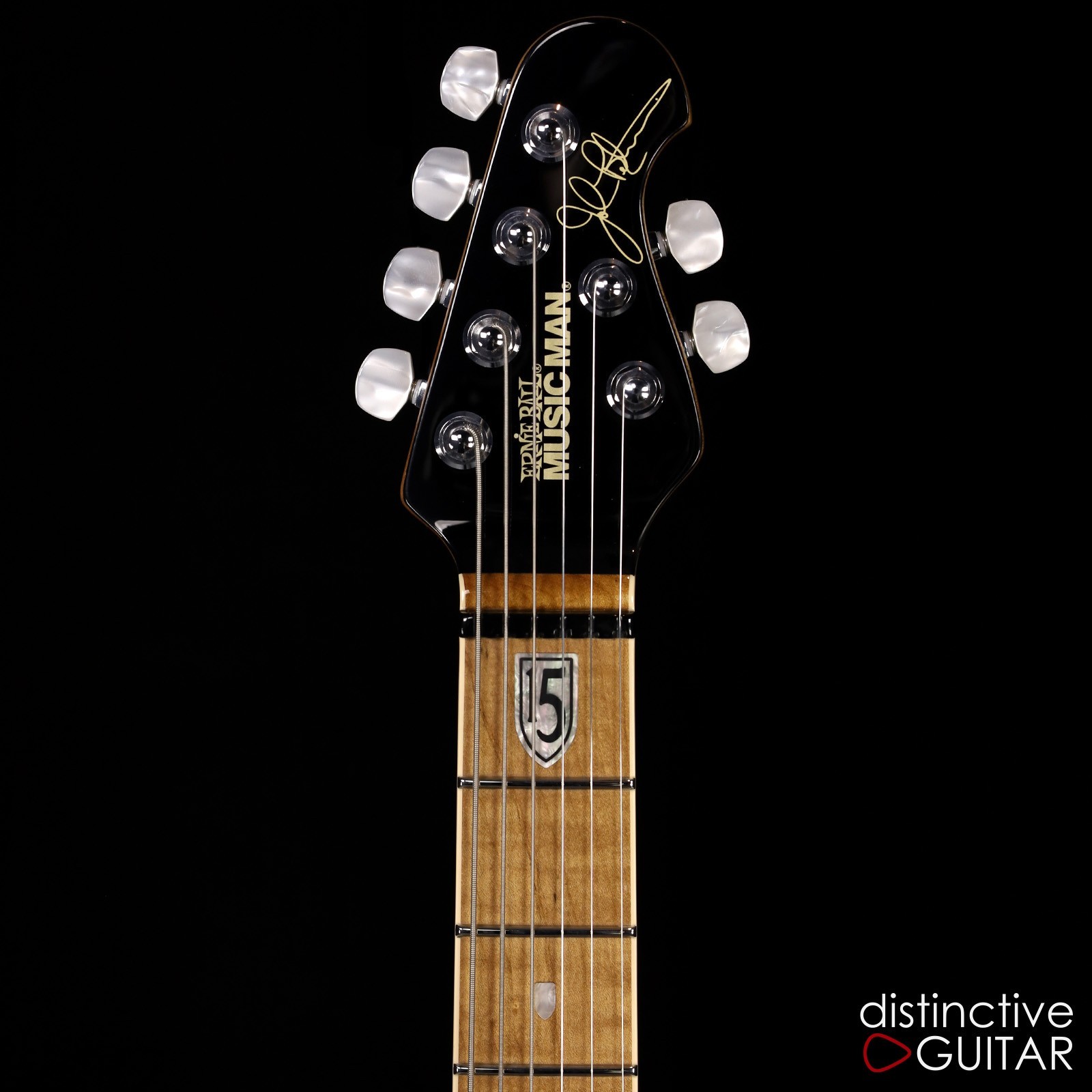 ERNIE BALL MUSIC MAN BFR JP15 BARITONE ORANGE CREAMSICLE – LIMITED PETRUCCI SIG