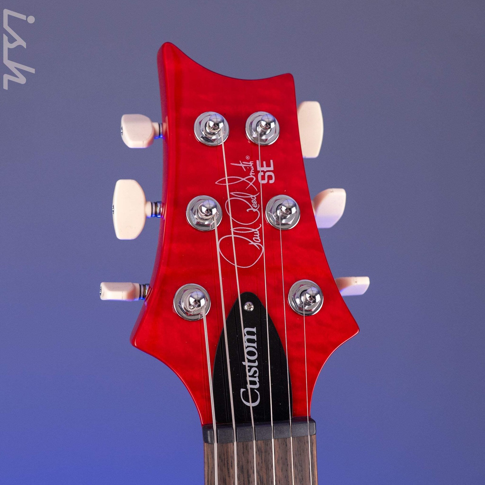 PRS SE Custom 24 Charcoal Cherry Burst
