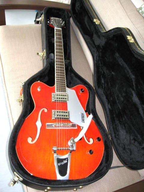 GRETSCH G5122DC DOUBLE CUTAWAY MINT BIGSBY B60 TAILPIECE W/BLACK-CASE 680-#11