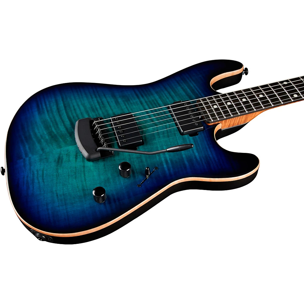 Ernie Ball Music Man Sabre Electric Guitar Blue Dream 197881488215 RF