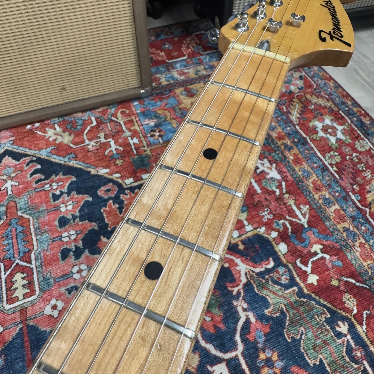 Fernandes Burny Custom FST-60CH Pre Stone Logo w/OHSC 1975