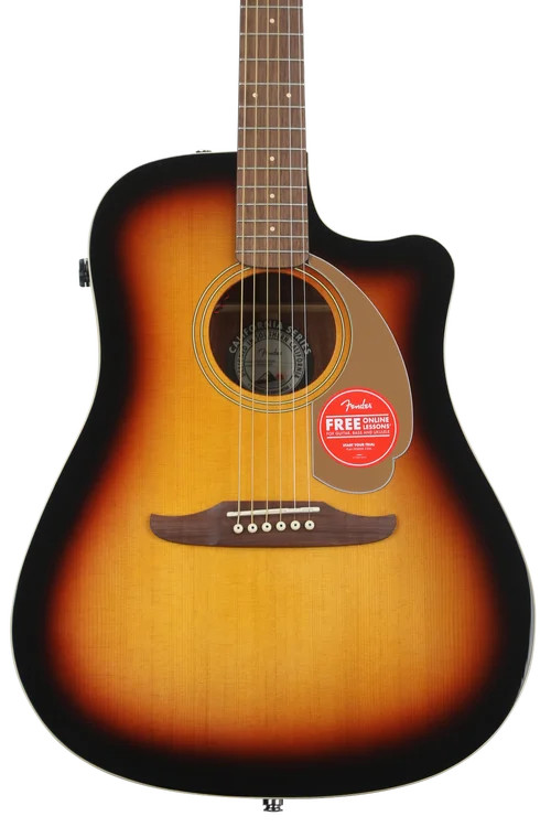 Fender Redondo Player Acoustic-electric Guitar – Sunburst