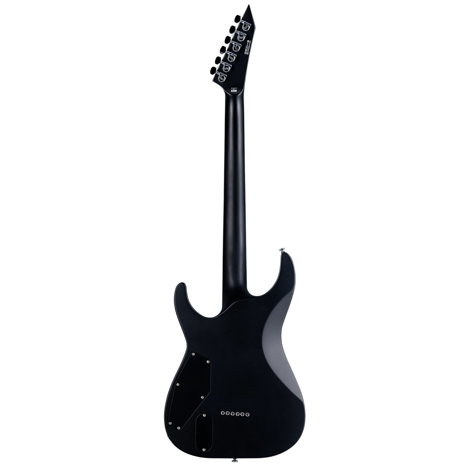 ESP LTD MH-1000NT Electric Guitar, Ebony Fingerboard, Black Satin