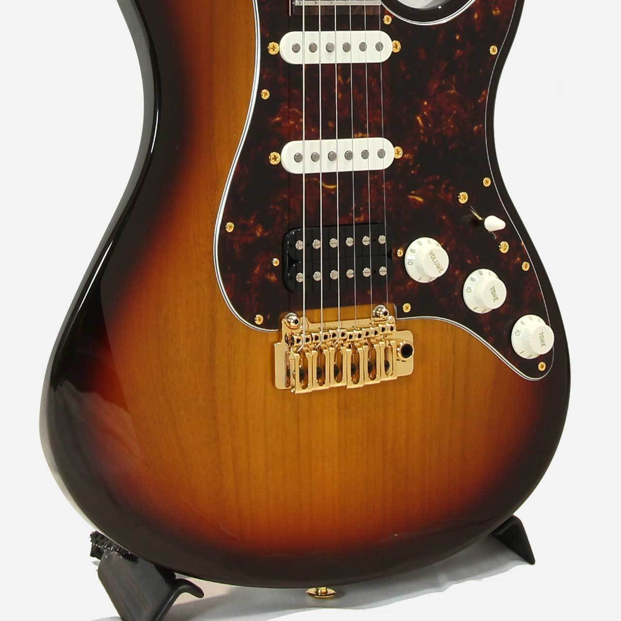 Black Smoker Futura-EX SSH 3-Tone Sunburst Electric Guitar Used