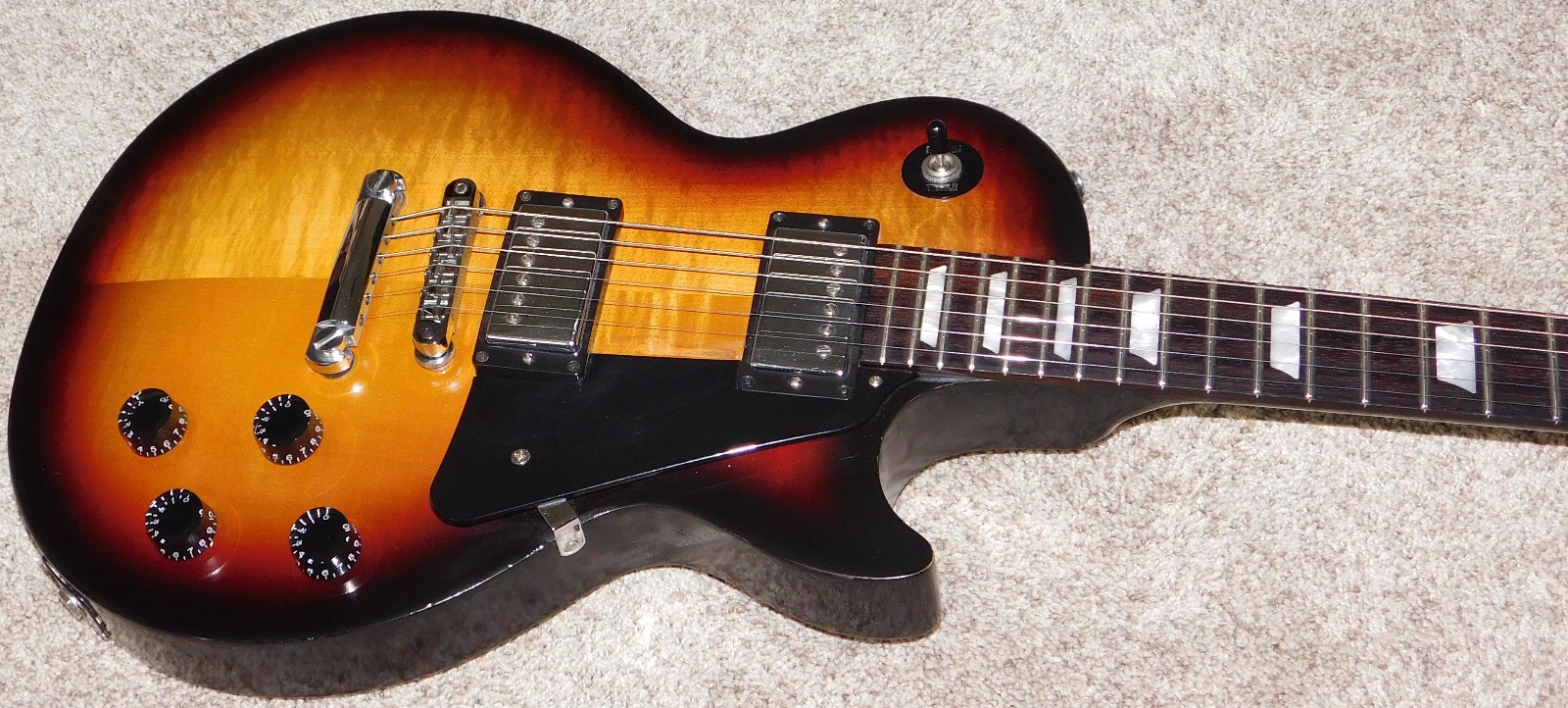 Gibson Les Paul Studio Electric Guitar Fire Burst 2013