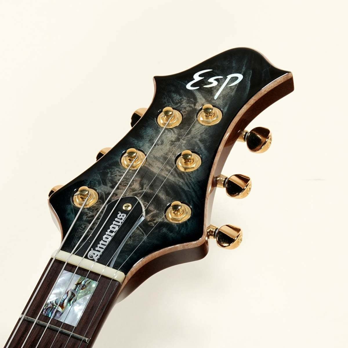 Esp Mystique-Ctm Burled Maple Reptile Blue Burst Safe delivery from Japan