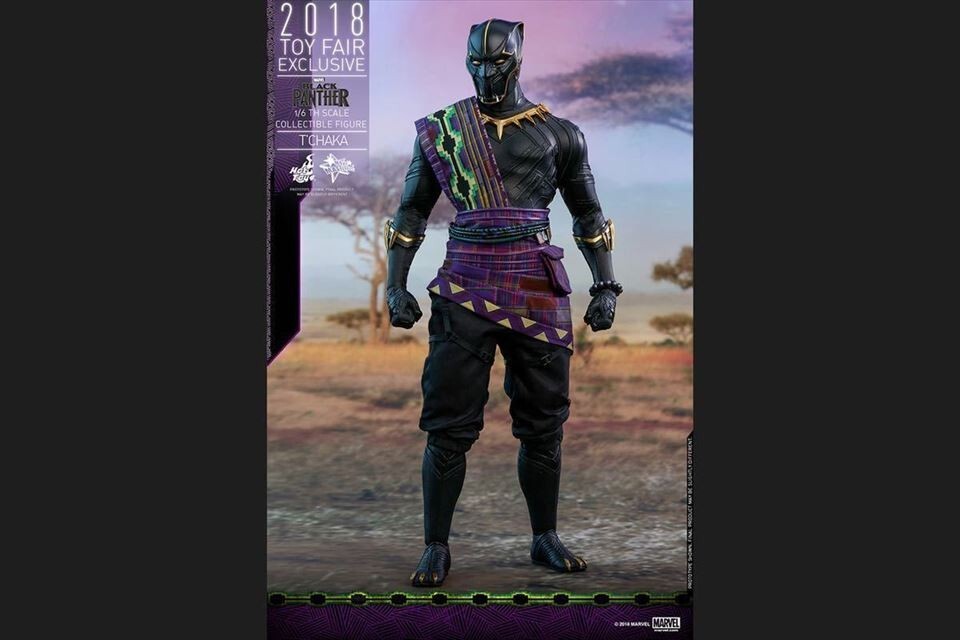 New Hot Toys MARVEL Black Panther T’chaka MMS487 Toy Fair 2018
