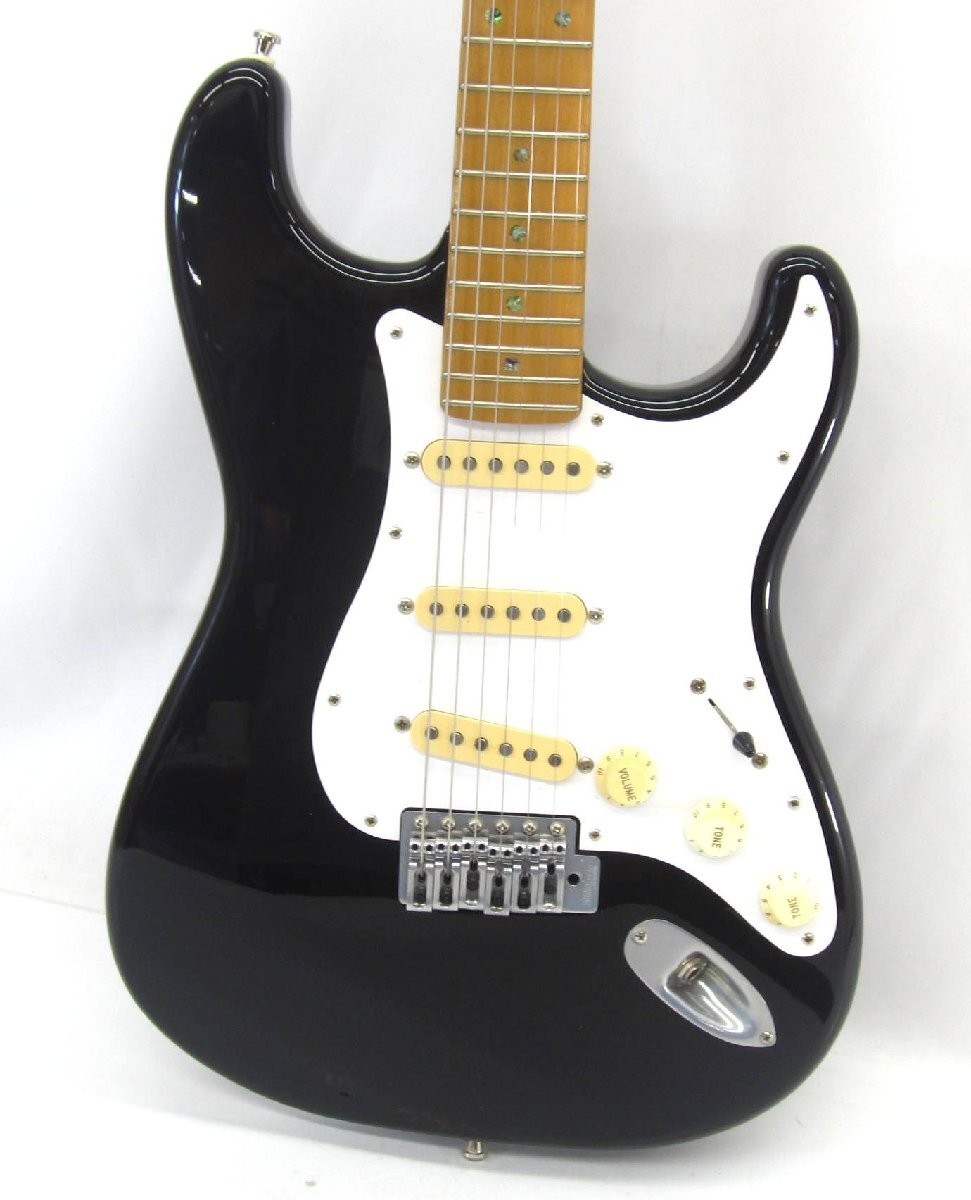 HISTORY GH-SV/M BLK Strat Electric Guitar Black Japan UD2392