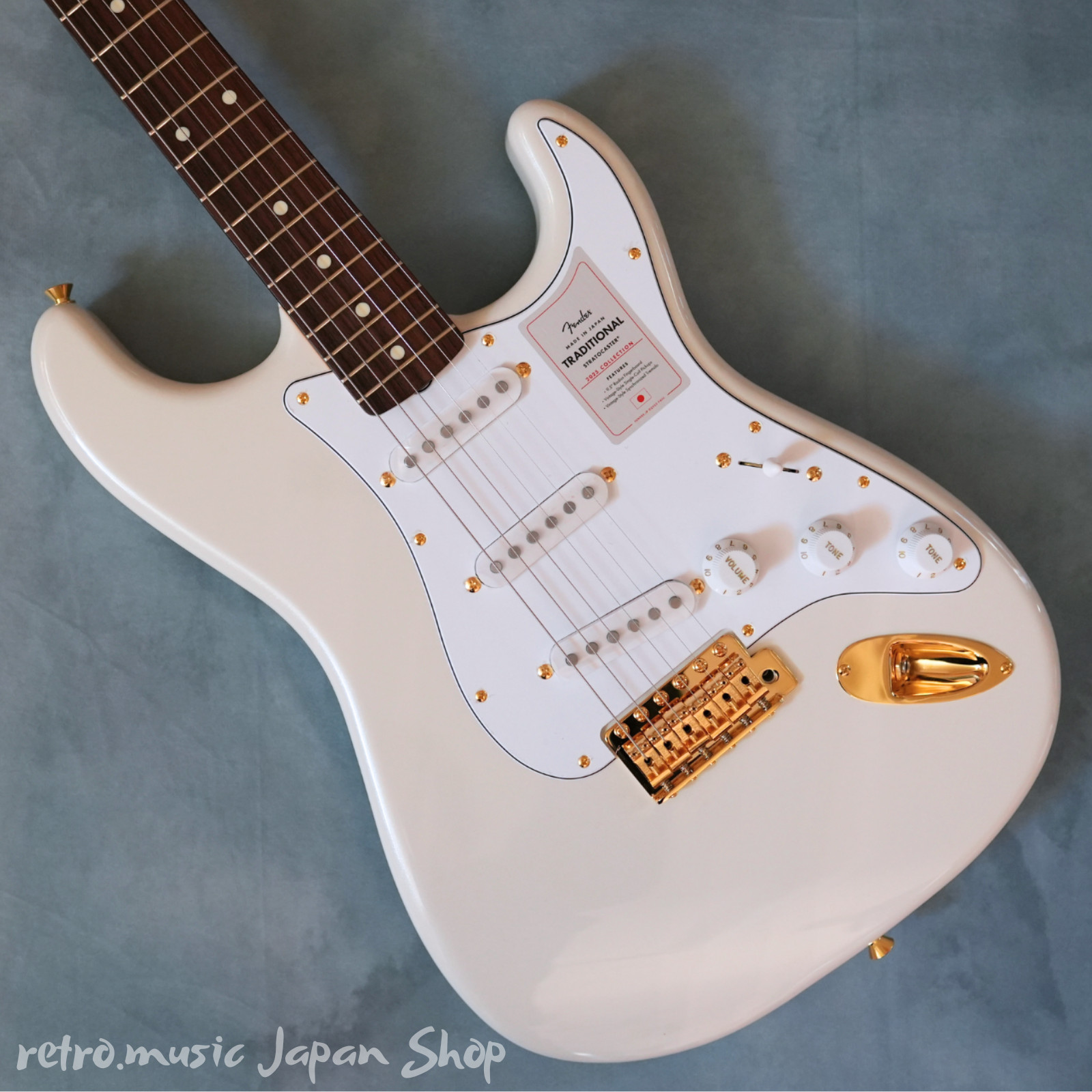 Fender MIJ Traditional 2025 collction 60s Stratocaster Rosewood White Pearl