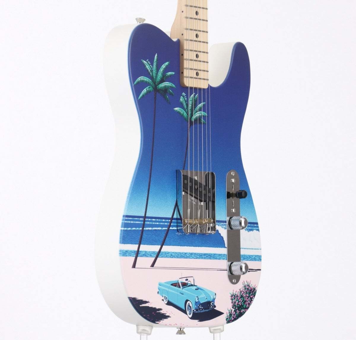Fender MIJ ART CANVAS ESQUIRE HIROSHI NAGAI No.1 3.39kg 2022 Electric Guitarf
