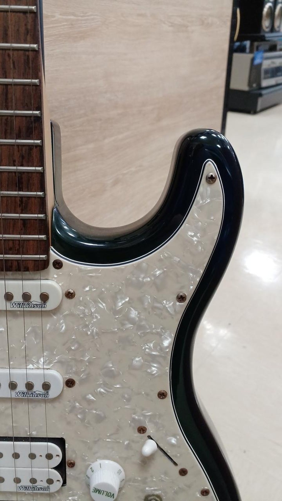 LAIDBACK LST-3HZ Used Pologna body Engineering wood fingerboard w/Gig case