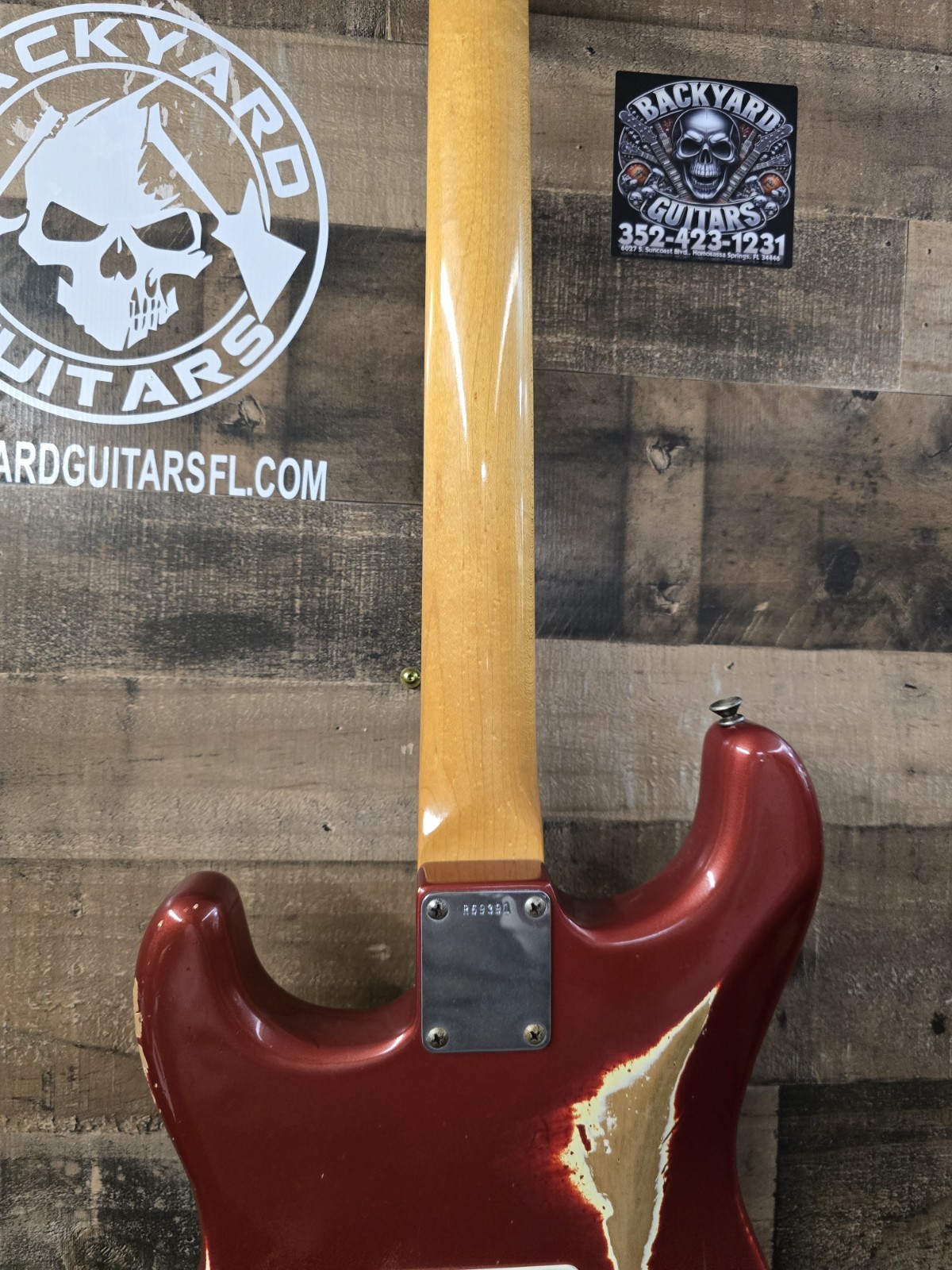 2012 Fender Custom Shop 62 Stratocaster Burgundy Mist Metallic Relic. 7.7 Lb