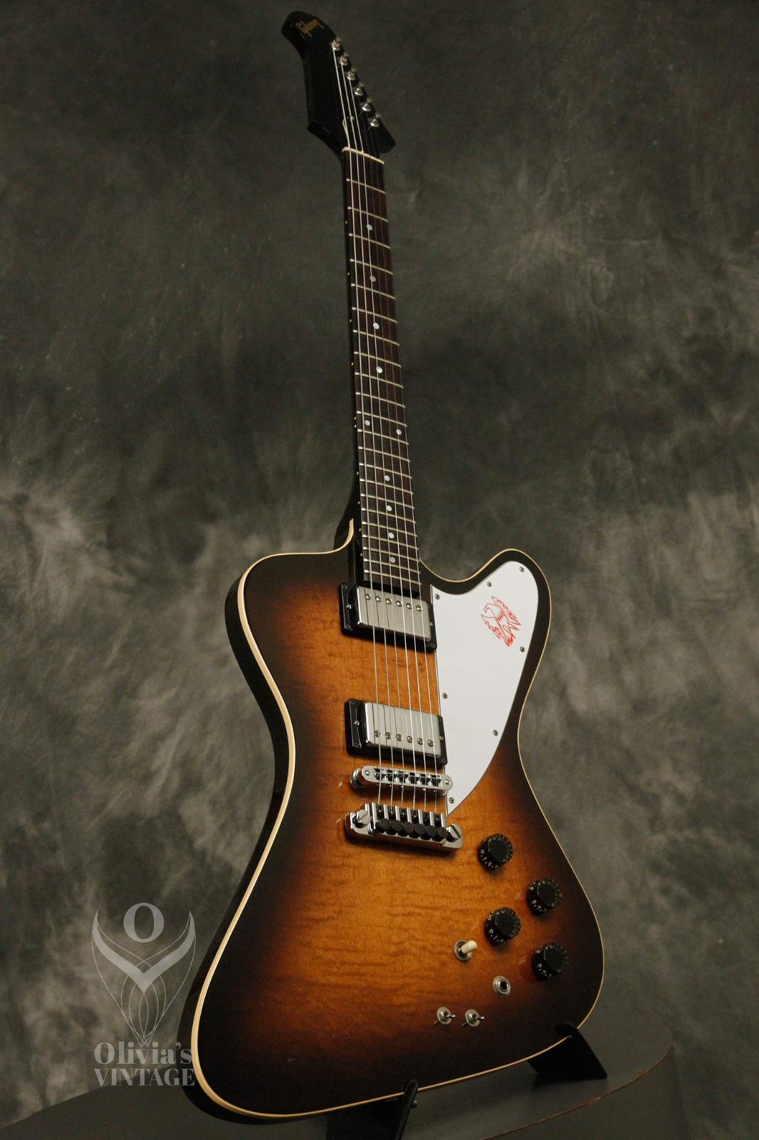 all original 1981 Gibson FIREBIRD II RD Artist Antique Sunburst w/PAPERS
