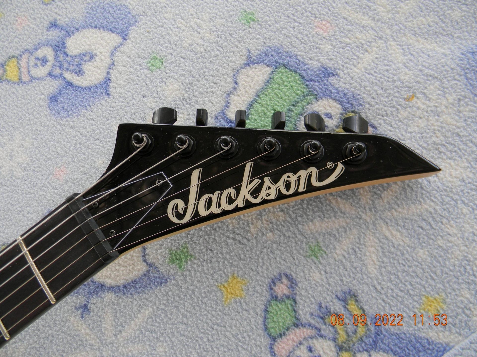 Jackson JS Dinky “Custom Shack”,Hot Zebra Pickups,Coil Splitting,Black Hardware