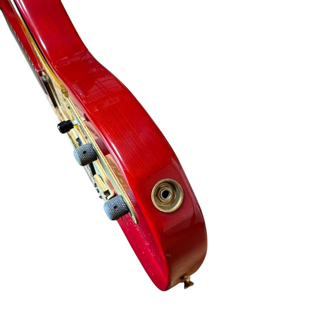Electric Guitar Bill Lawrence BKIM-60G Kaori Model 1990 Red Gold MIJ