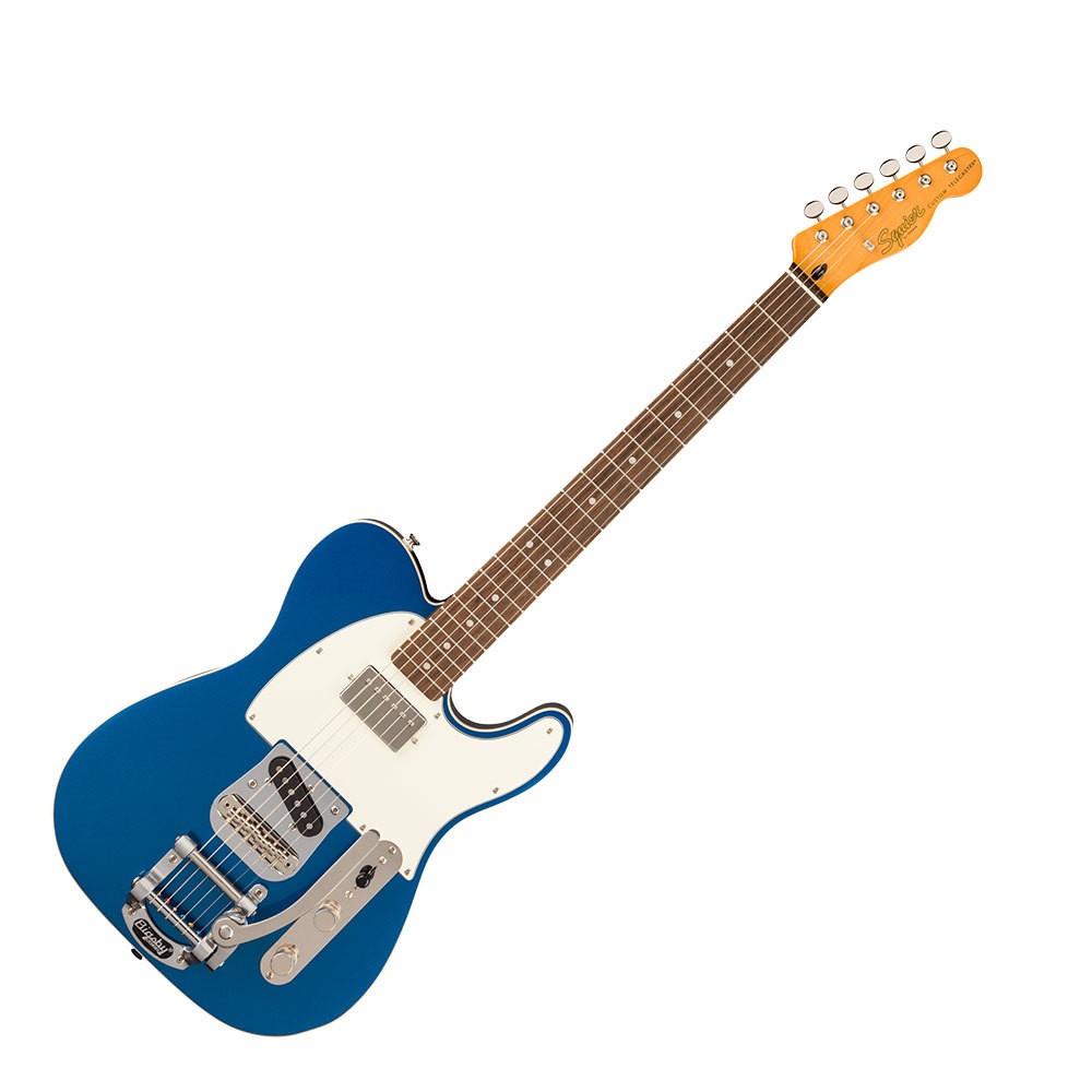 Squier by Fender Classic Vibe Custom Telecaster SH with Bigsby LPB and VOX amp –
