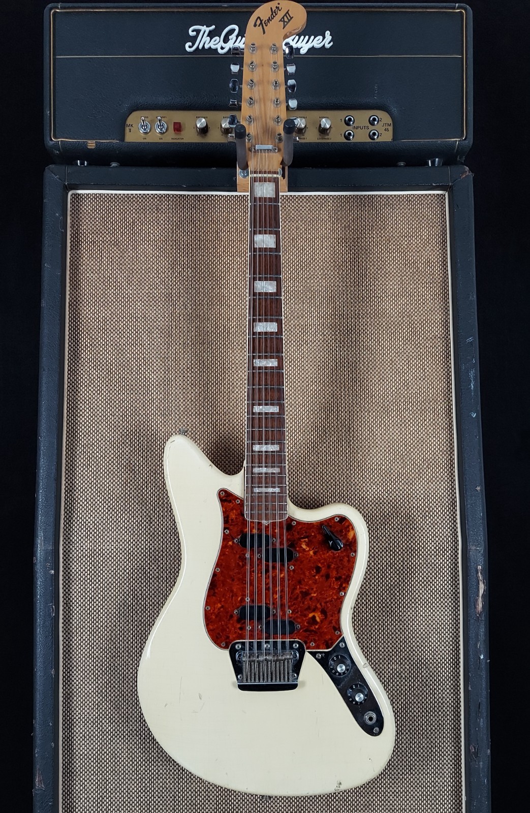 Fender Electric XII 1966 100% Original Custom Color Olympic White (299)