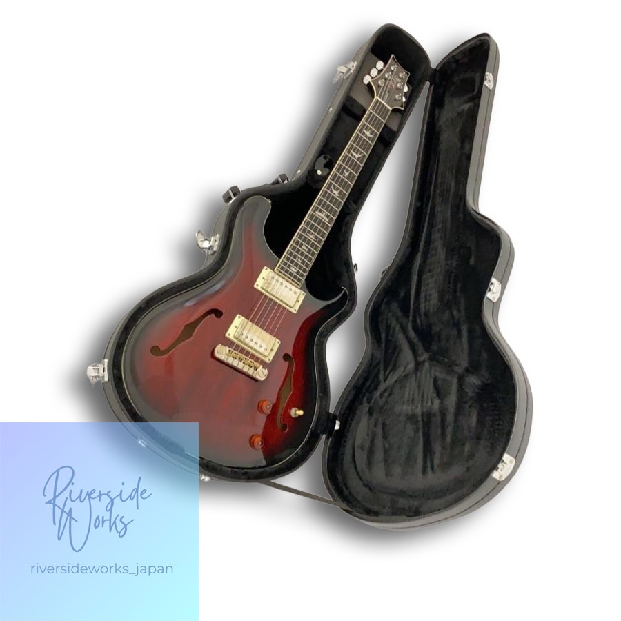 PRS SE Hollowbody Standard Fire Red Burst 2020 China