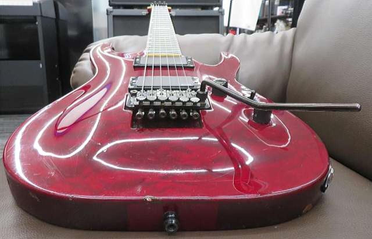 ESP Horizon CTM Red Made in Japan 2002 ST Type Solid Body Electric Guitar