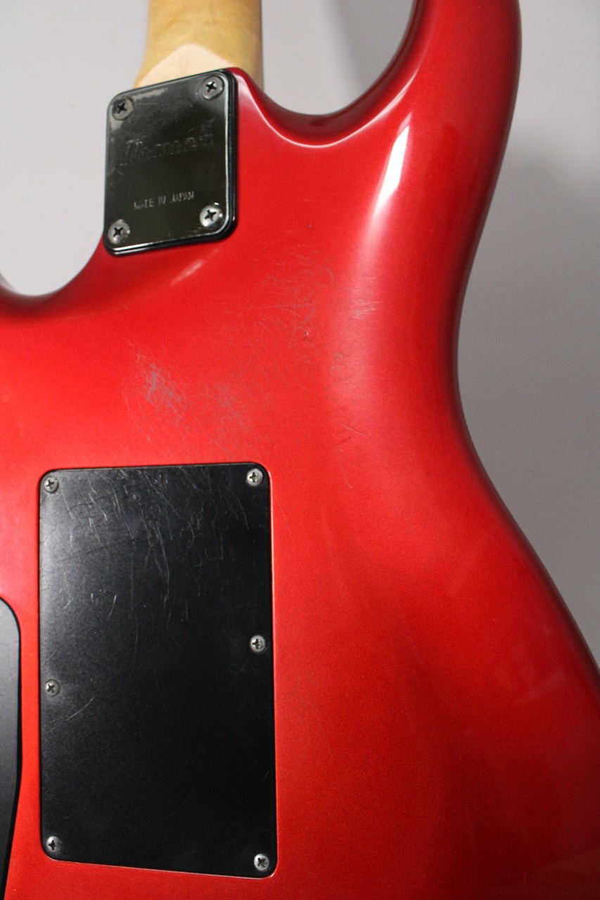 1987 Ibanez 540R Radius Series Floyd Rose HSS MIJ Jewel Red Finish