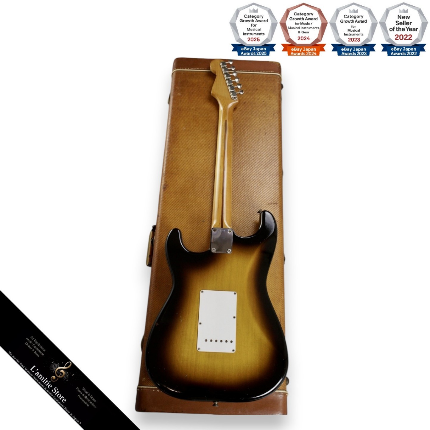 Fender 1954 Stratocaster 2Tone Sunburst Electric Guitar 3.31kg