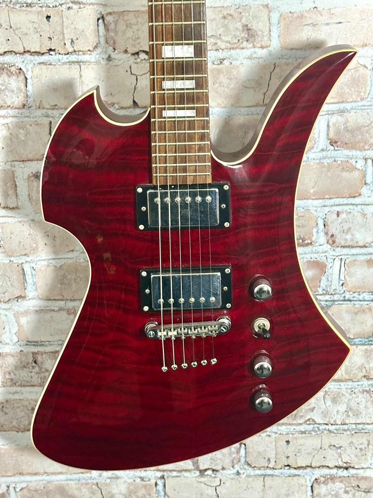 B.C. Rich Mockingbird Masterpiece 2009 – Red Quilt