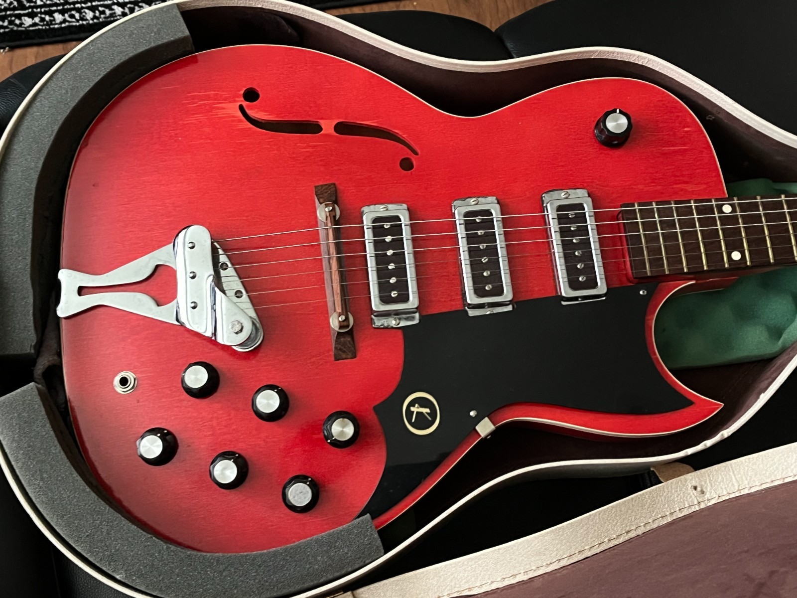 Authentic 1966 Vintage Kay Speed Demon K573 (With Original Case)
