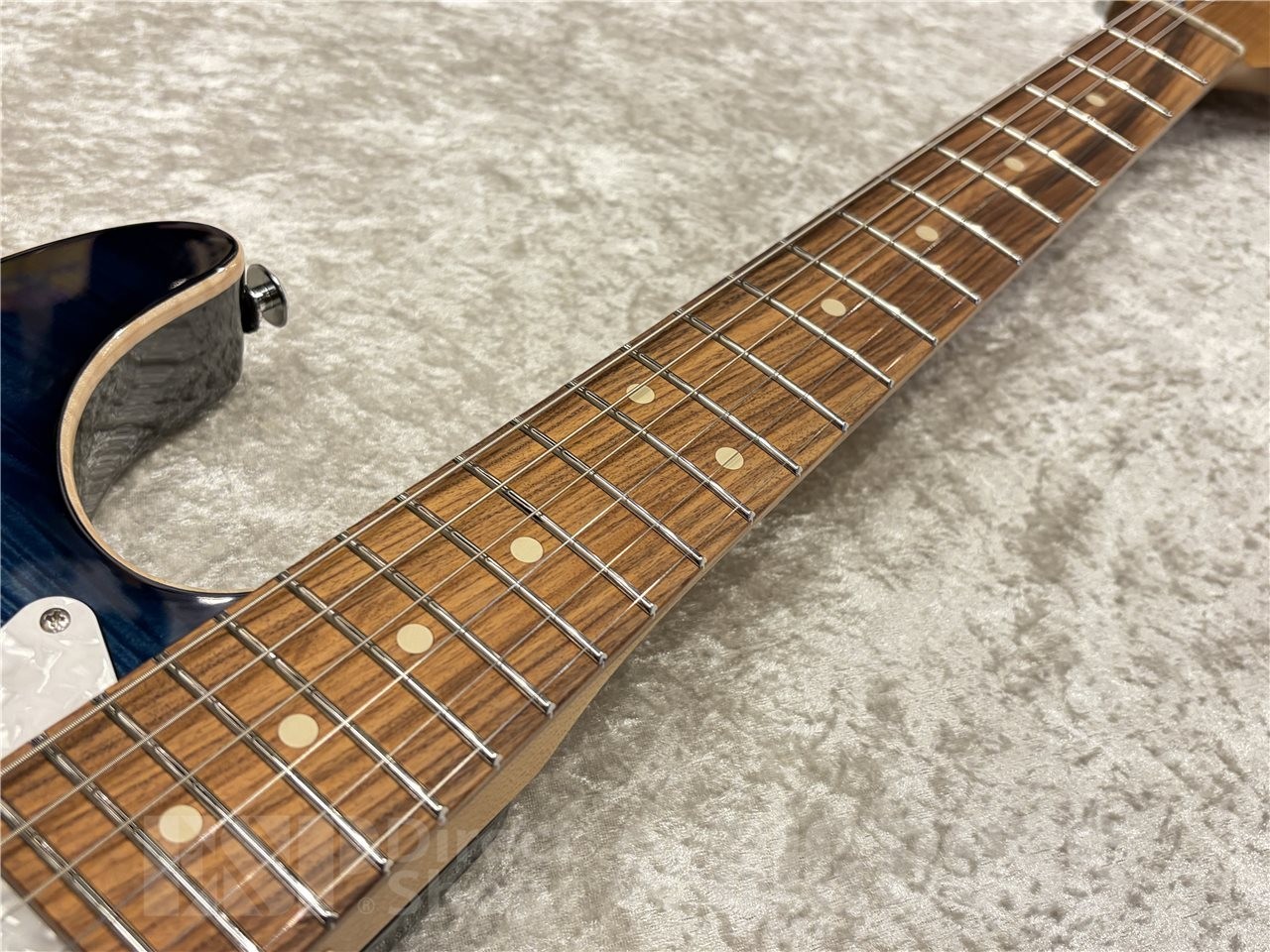 Suhr Standard Plus Faded Trans Blue Burst Electric Guitar Used