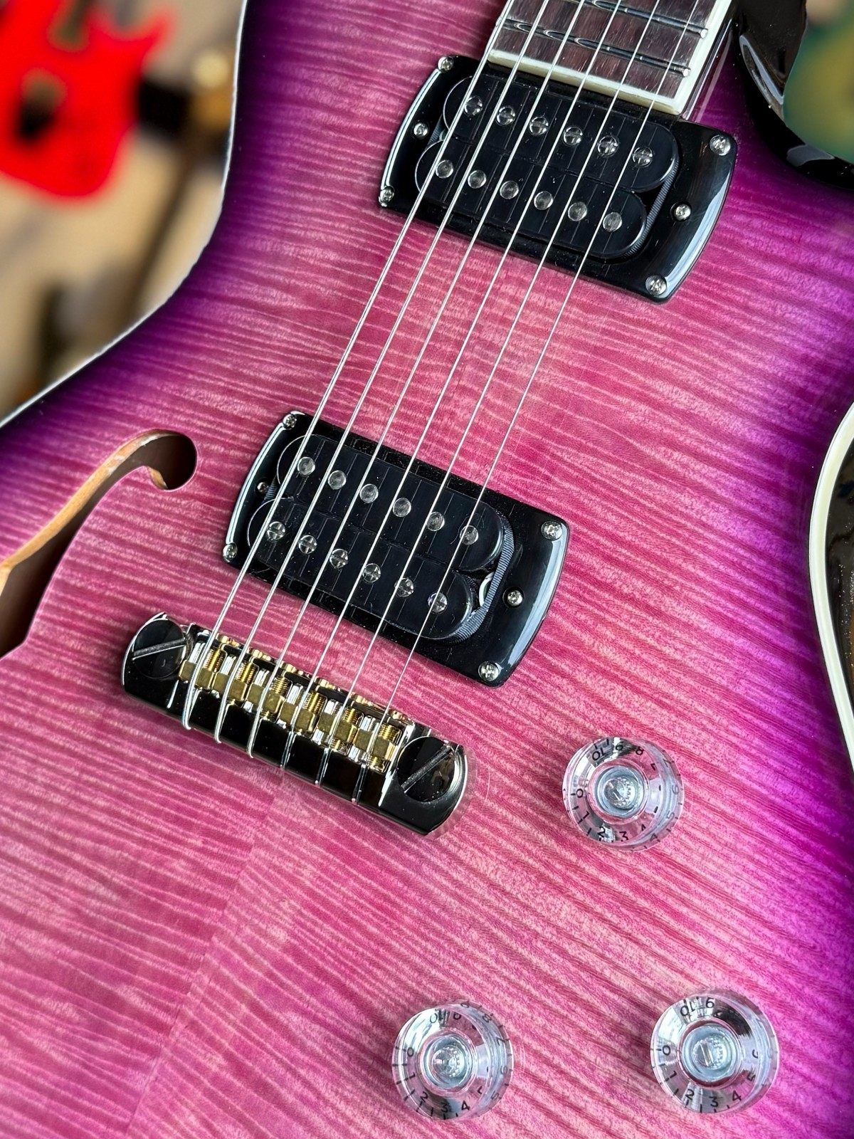 PRS SE Zach Myers Signature Singlecut – Elderberry Burst – Flame Maple