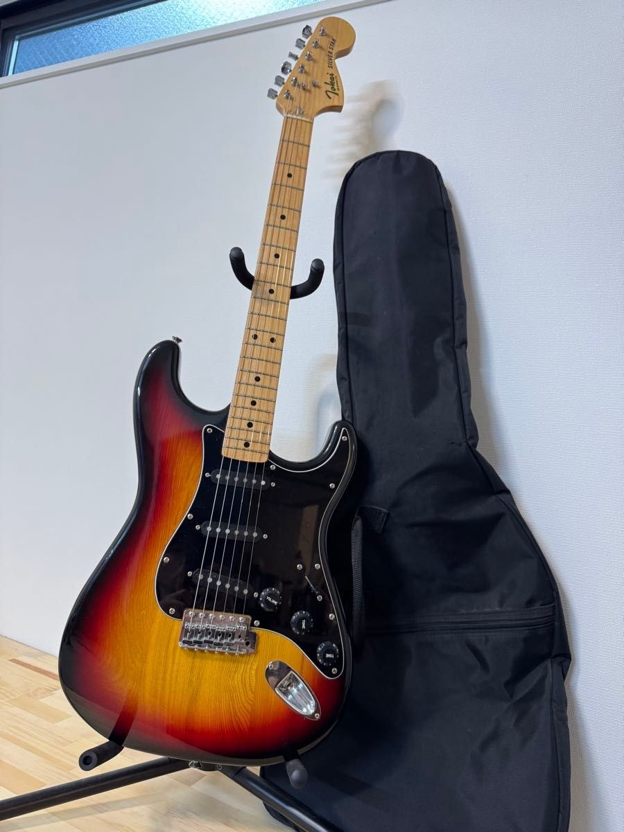 TOKAI Silver Star SS-36 MIJ 3-Tone Sunburst Large Headstock Vintage Strat w/ Gig