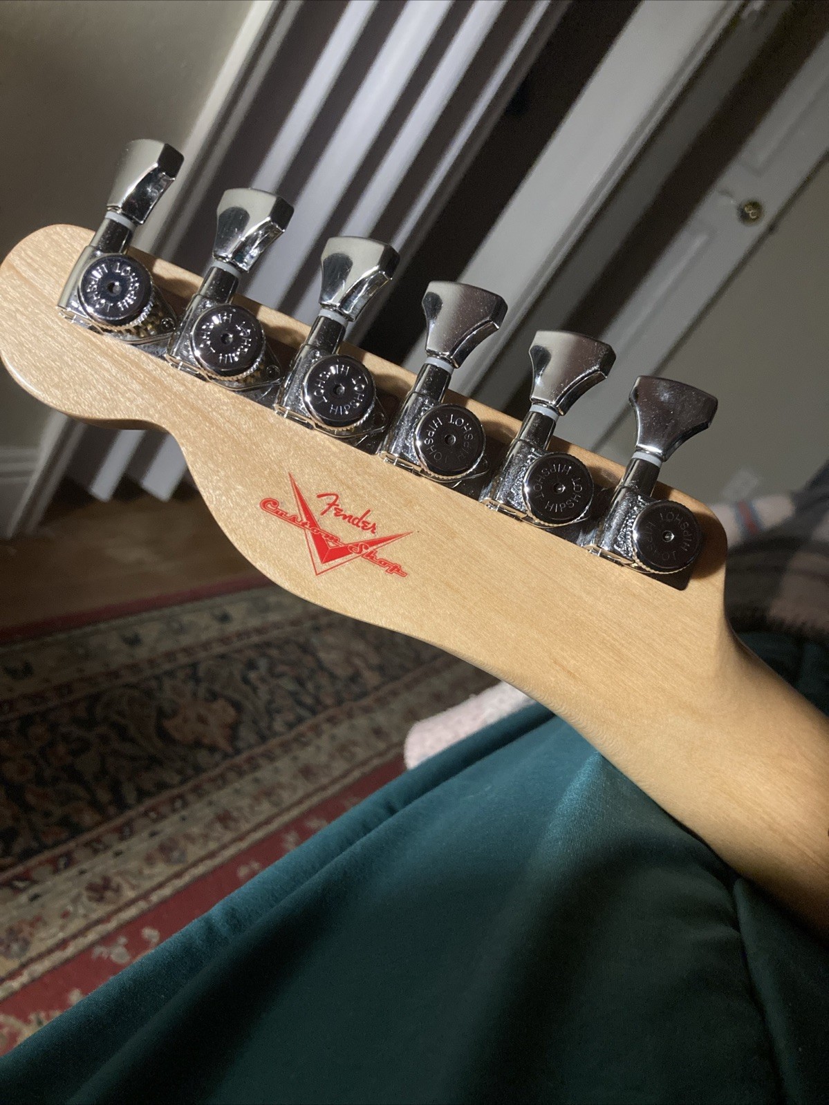 Fender Style Telecaster Partscaster. Absolutely Stunning! RED AMBROSIA MAPLE