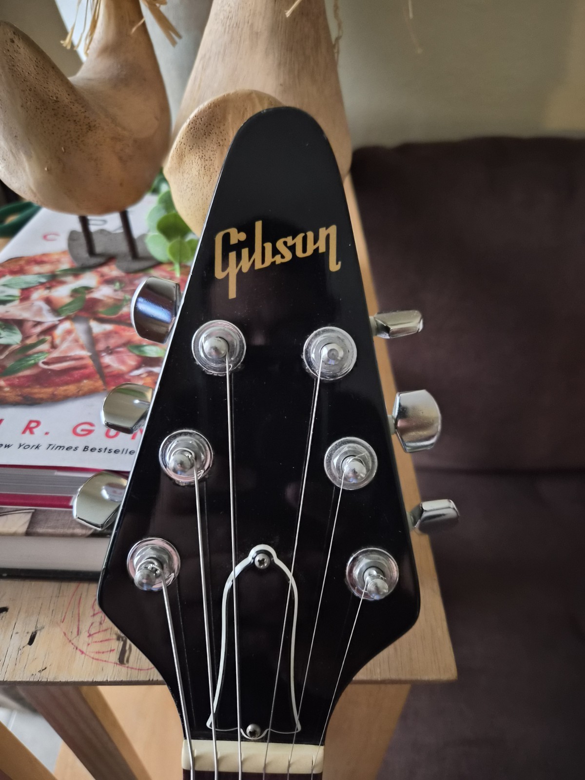 1983 Vintage Gibson Flying V Guitar Black