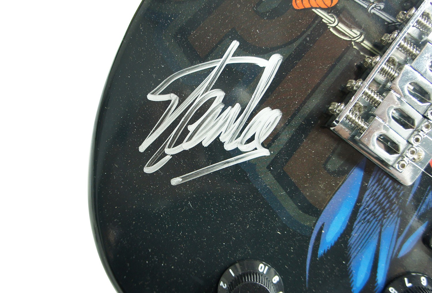 Stan Lee Signed Peavey Marvel Spiderman 3/4 Size Electric Guitar & Certificate!