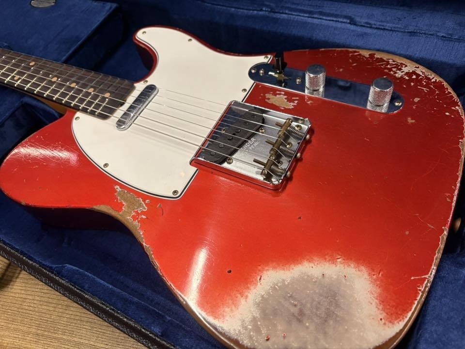 Fender Custom Shop 61 Telecaster Heavy Relic Faded Aged Candy Apple Red 2025