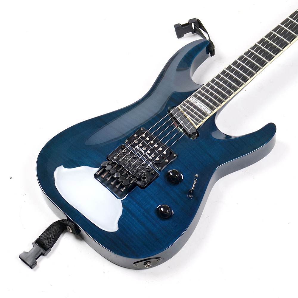 EDWARDS E-KL-170SE See Thru Blue W/Gig bag Electric Guitar Used From Japan