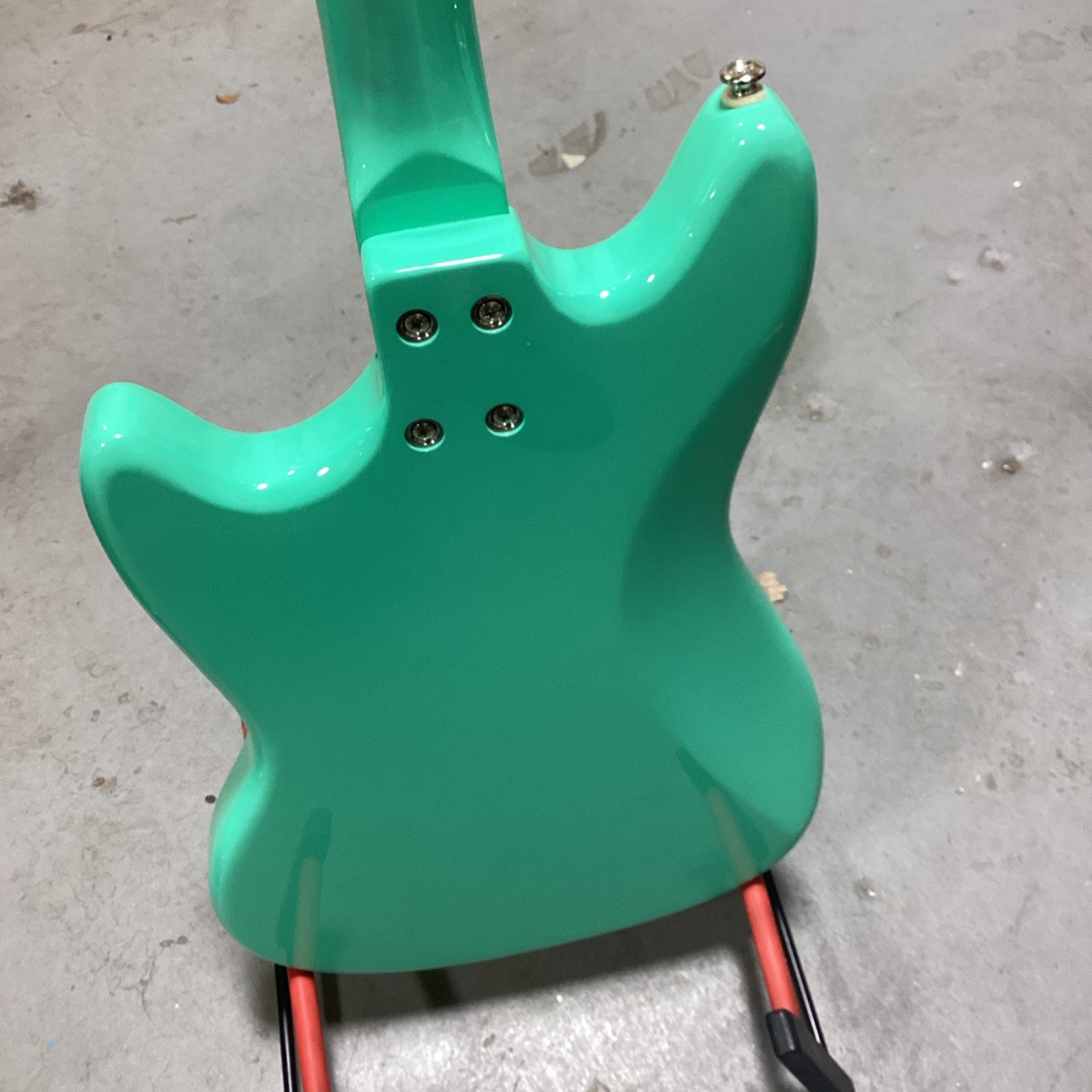 EASTWOOD Warren Ellis Signature 2P Seafoam Green 4-String Guitar W/ Hard Case