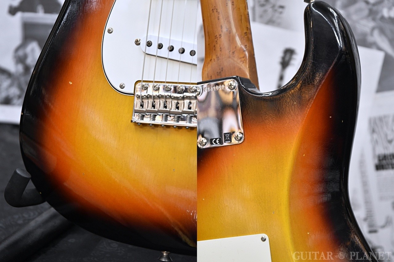 Fender Custom Shop 1960s Stratocaster Journeyman Relic Faded 3 Salt Shaker