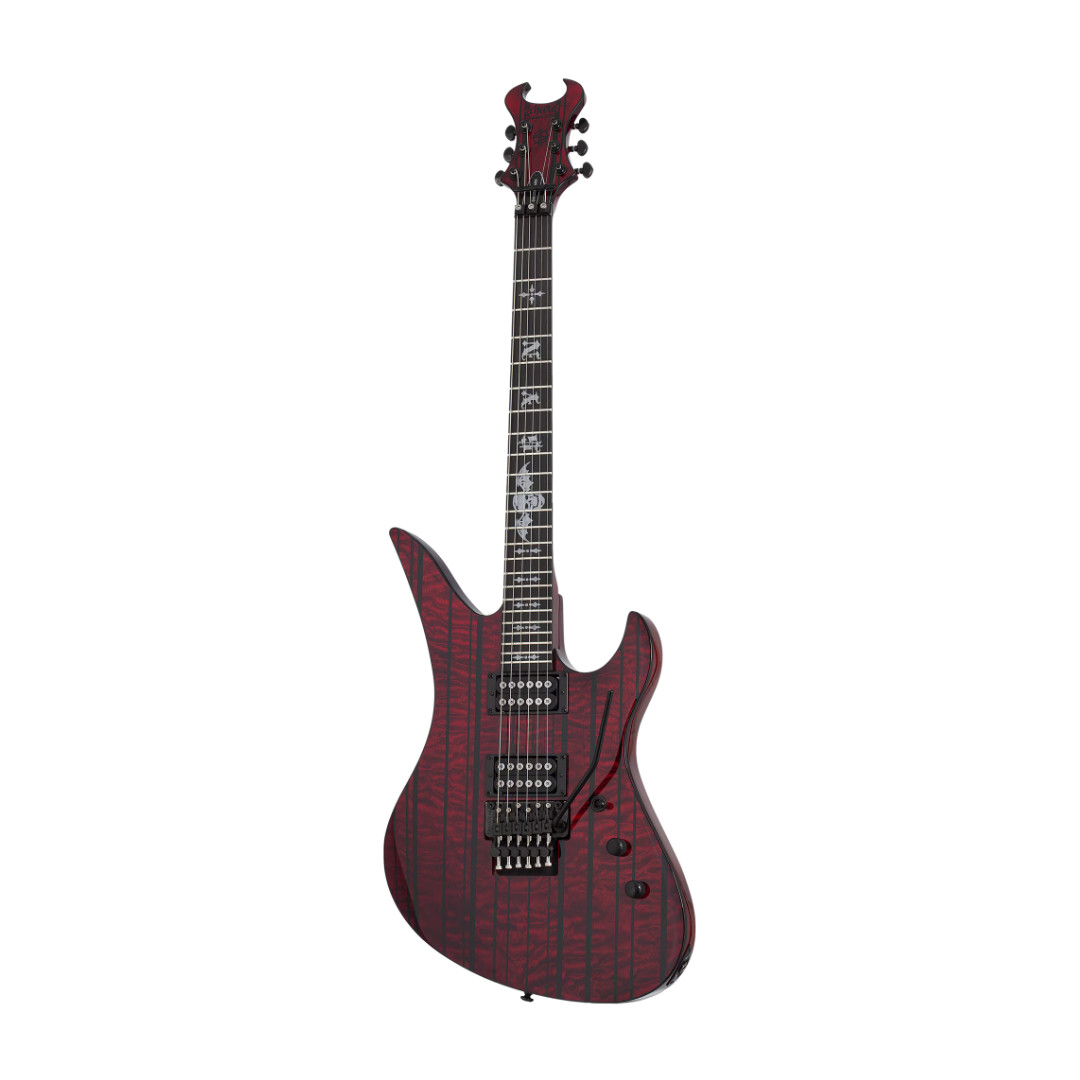 Schecter Synyster Standard Plus Electric Guitar – Transparent Deep Red