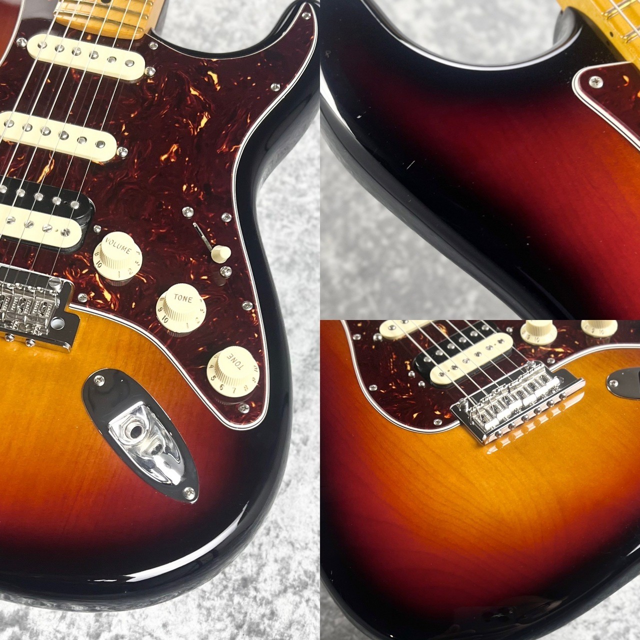 Fender American Professional II Stratocaster HSS 3 Tone Sunburst 3.64KG [AUTH]
