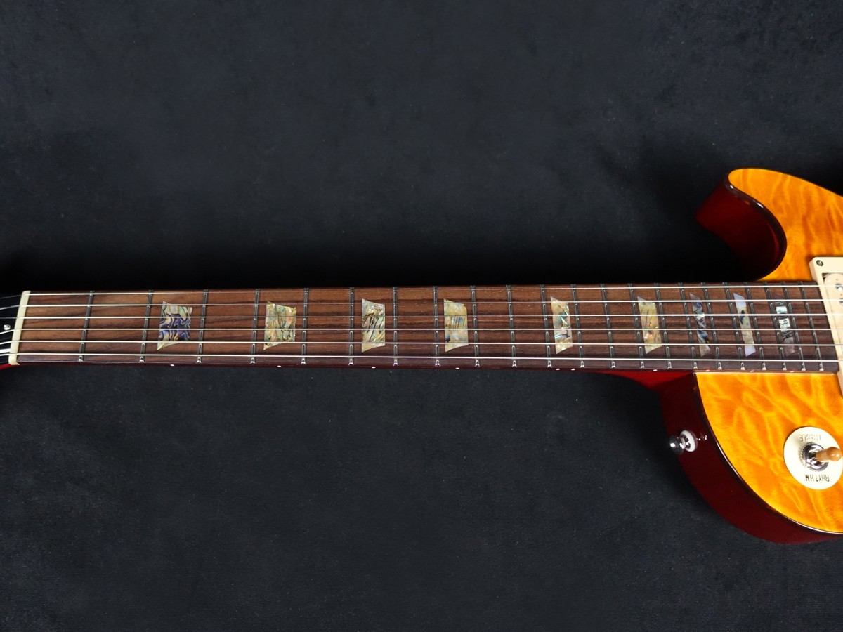 Guitar Model LS-101QZ-CM4 with Quilt Maple Top, Mahogany Back & Neck New