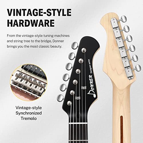 39 Inch Electric Guitar, Designer Series DST Blossom Pink DST200-Poplar Body