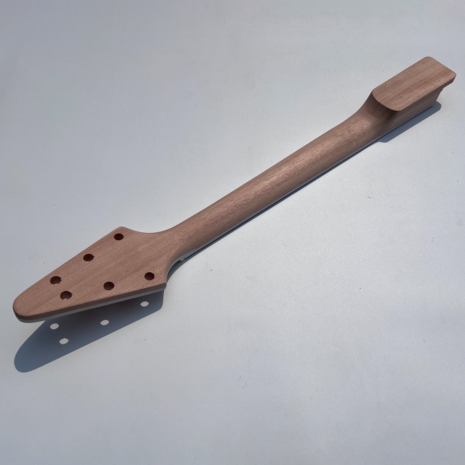 Bone Nuts Set In V-Type Bridges Unfinished DIY Electric Guitar Kits FREE SHIP