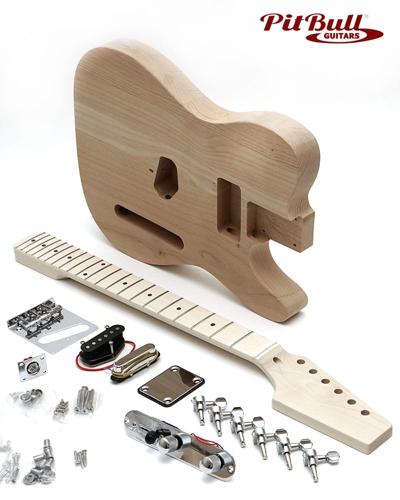 TL-1A DIY Electric Guitar Kit (Alder Body)