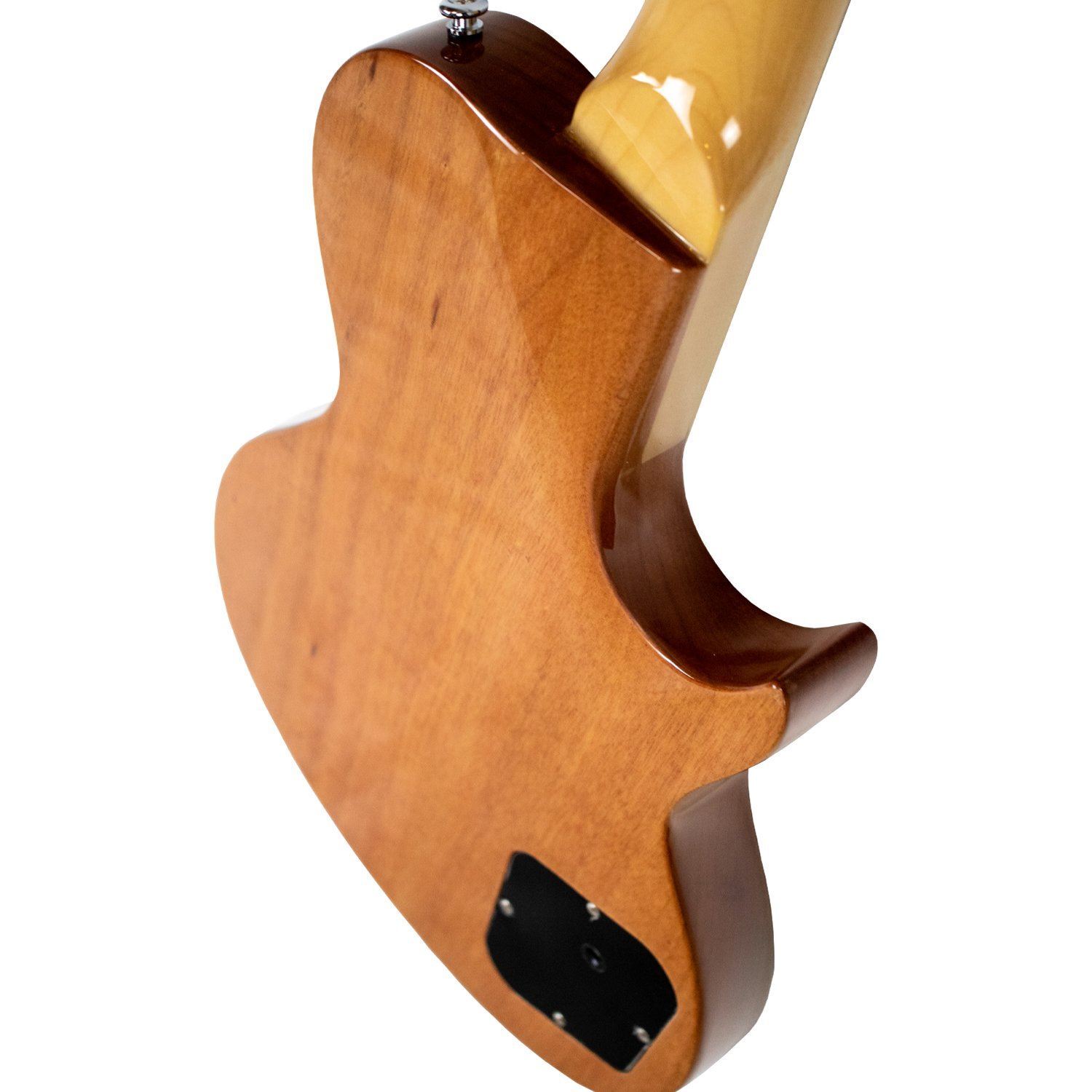Sawtooth Americana Left-Handed Heritage Series Natural Spalted Maple 4-String 24