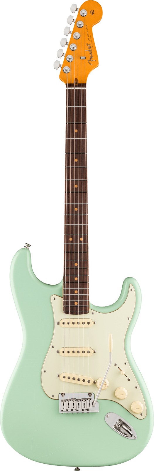 Fender American Ultra Luxe Vintage ’60s Stratocaster – Surf Green w/ Guitar Clea
