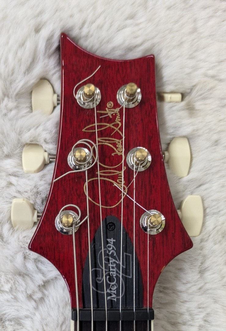 PRS Guitars 6 String S2 McCarty 594 McCarty Vintage Cherry Electric Guitar + Bag