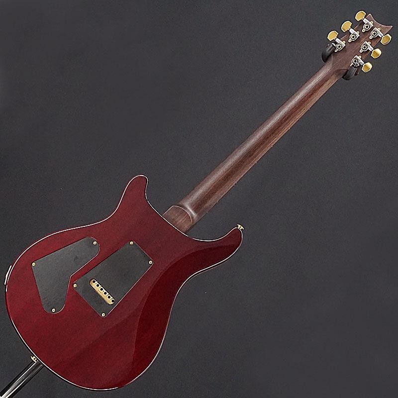 P.R.S. Wood Library Custom 24-08 10Top Rose Neck Aquableux Purple Burst