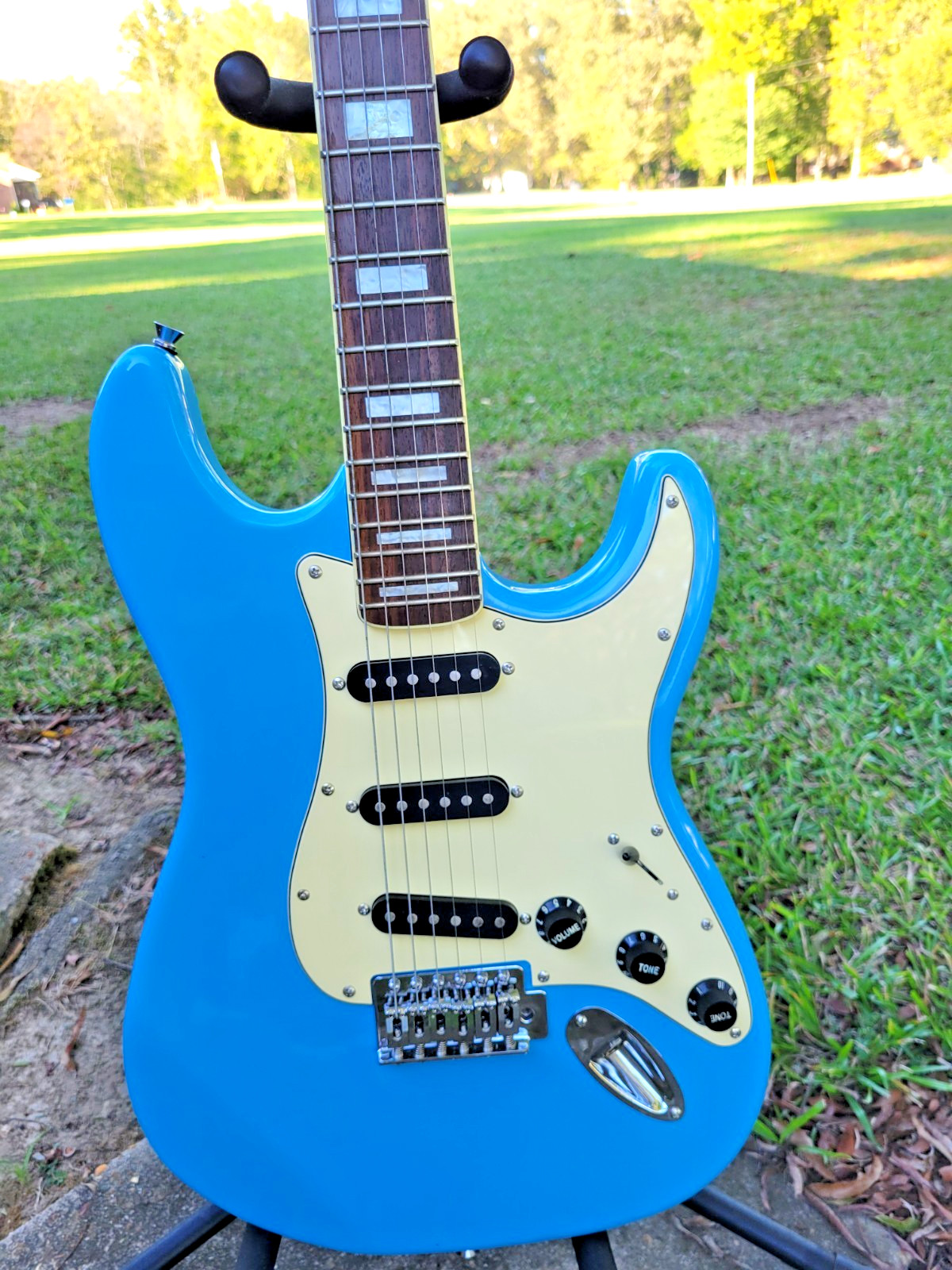 ARBOR NECK AFTERMARKET BODY PARTSCASTER ELECTRIC GUITAR W/UPGRADE PICKUPS