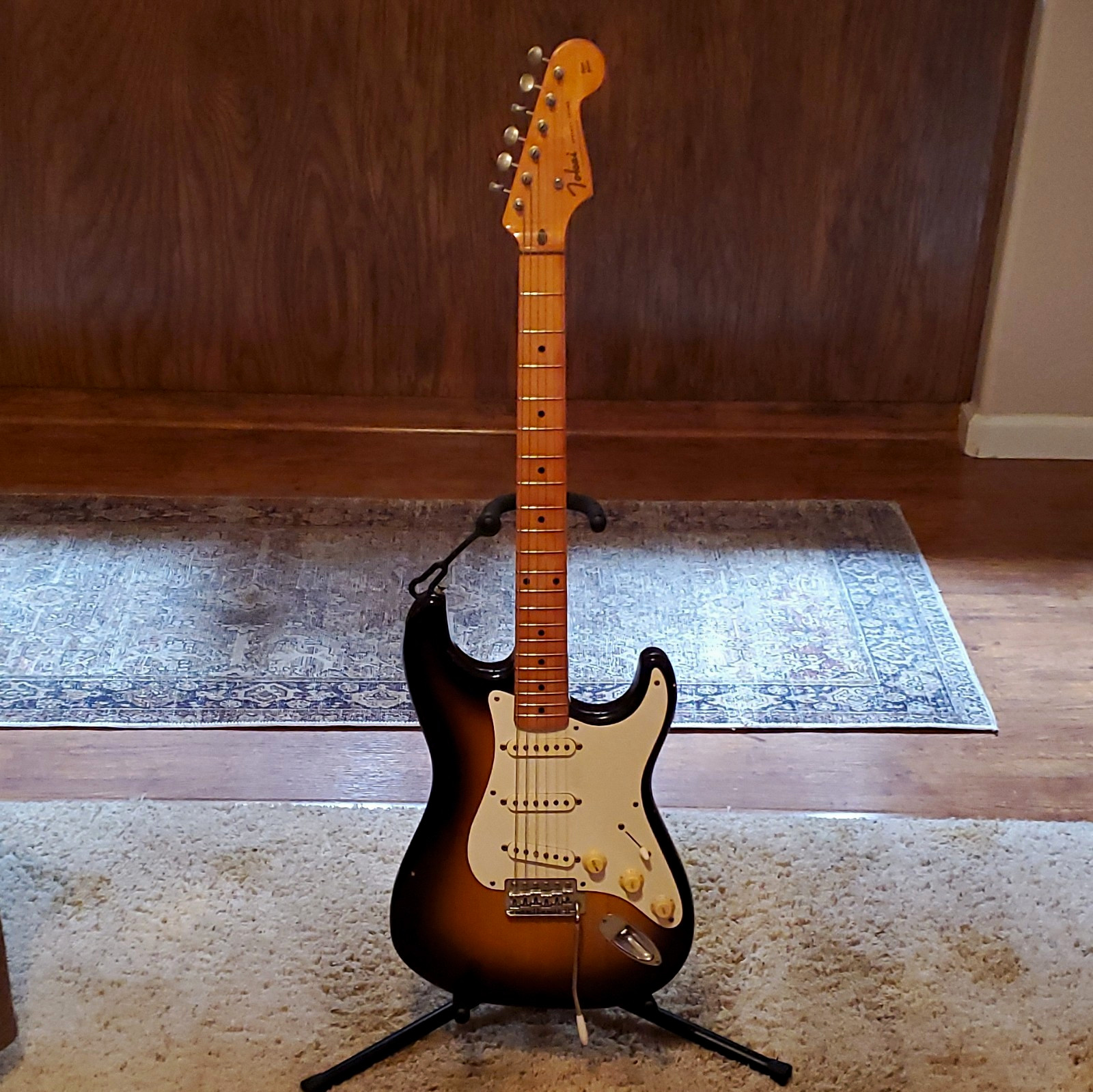 Tokai Springy Sound 1980 ST-50 Sunburst Solid Body Maple Neck 6-String W/Arm